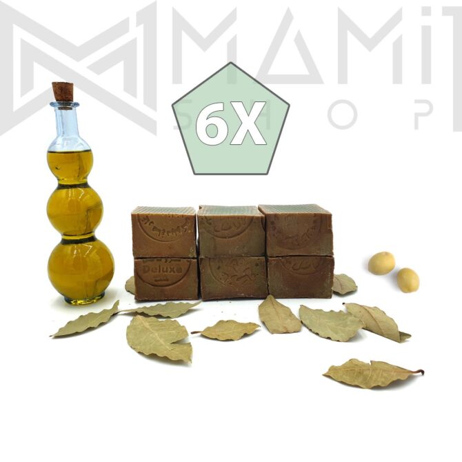 6St. Aleppo-Seife-Soap- MaMi 8/12/20 Olivenöl-Seife & 8/12/20 Lorbeeröl| BIO | VEGAN | Handmade |  Original aus Aleppo
