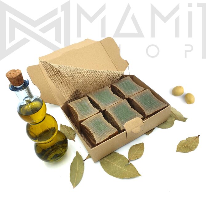 6St. Aleppo-Seife-Soap- MaMi 8/12/20 Olivenöl-Seife & 8/12/20 Lorbeeröl| BIO | VEGAN | Handmade |  Original aus Aleppo